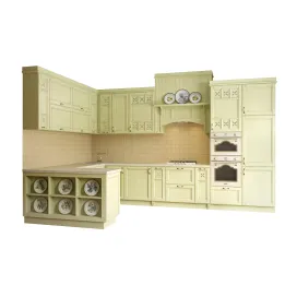 Kitchen Lores with facades Provence